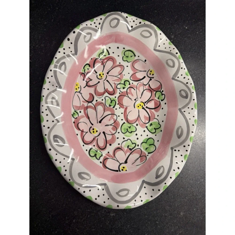 Set of 4 Steve & Laurie Turner Majolica Pottery 11